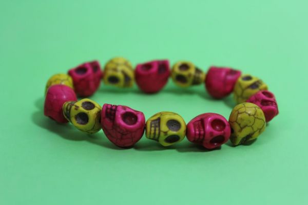 Pulseira de caveira